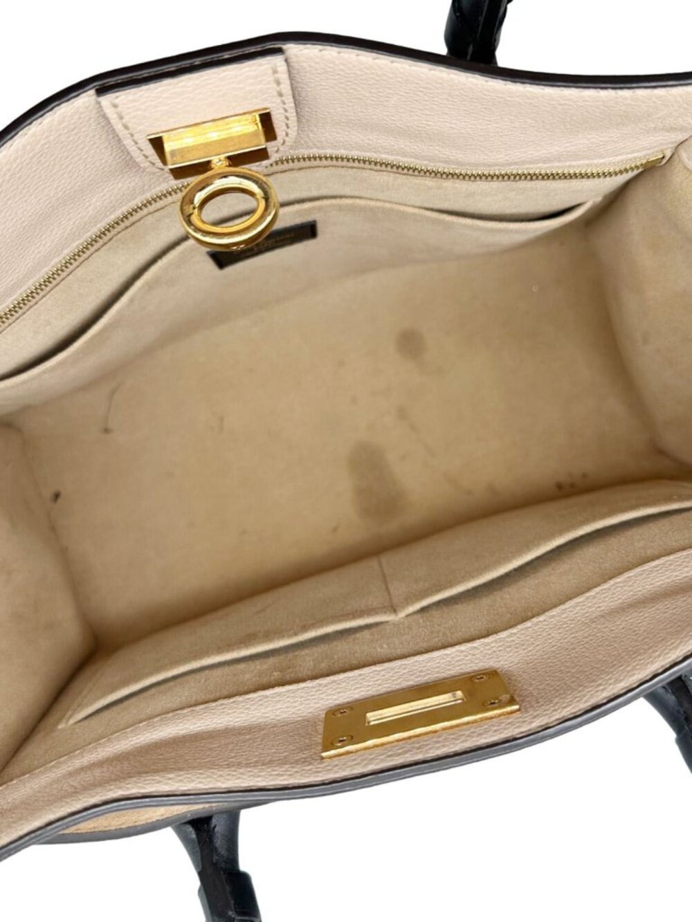 Louis Vuitton  On My Side MM Monogram Canvas Satchel Bag Cream - Picture 11 of 13